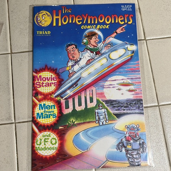 Vintage 1988 The Honeymooners Comic Books #1,3,5 - Picture 4 of 4